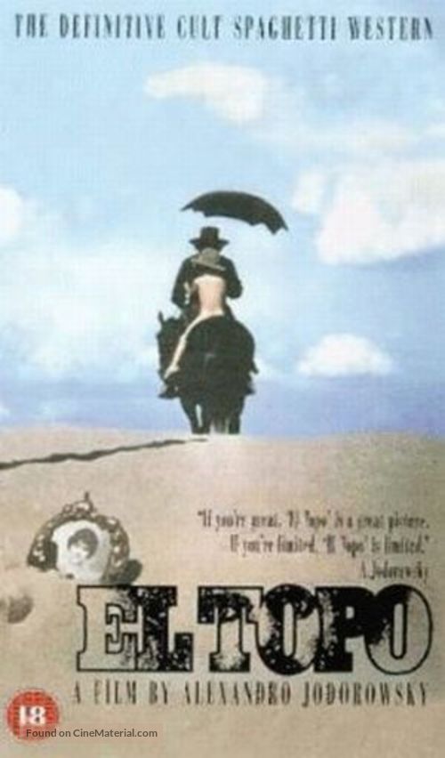 El topo - British VHS movie cover