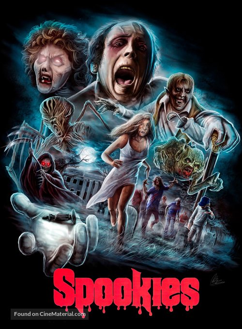 Spookies - German Movie Cover