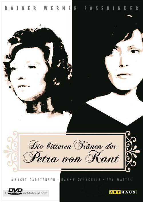 Bitteren Tr&auml;nen der Petra von Kant, Die - German DVD movie cover