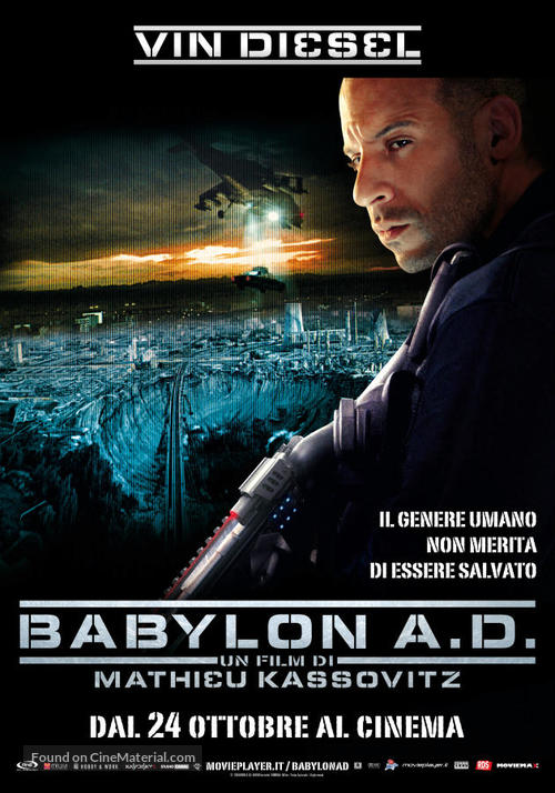 Babylon A.D. - Italian Movie Poster
