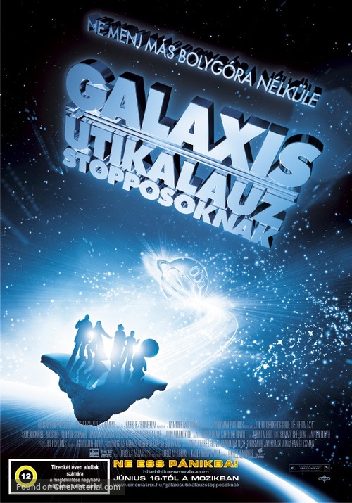 The Hitchhiker&#039;s Guide to the Galaxy - Hungarian Movie Poster