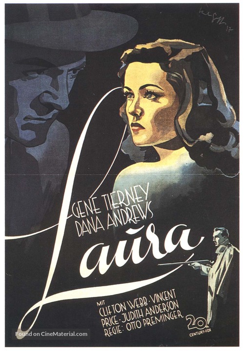 Laura - German Movie Poster
