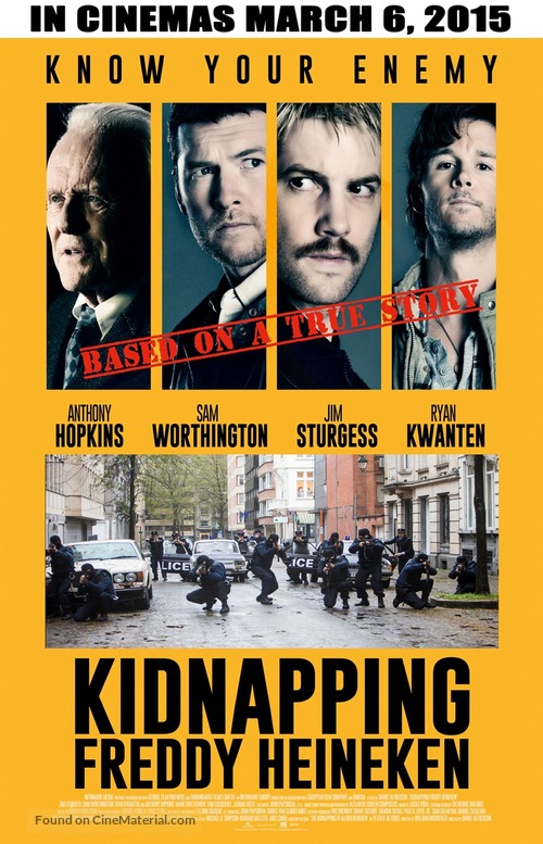 Kidnapping Mr. Heineken - Malaysian Movie Poster