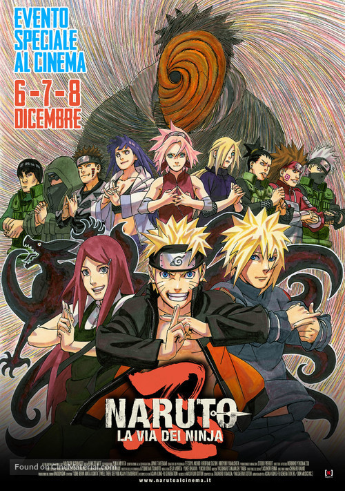 Road to Ninja: Naruto the Movie - Italian Movie Poster