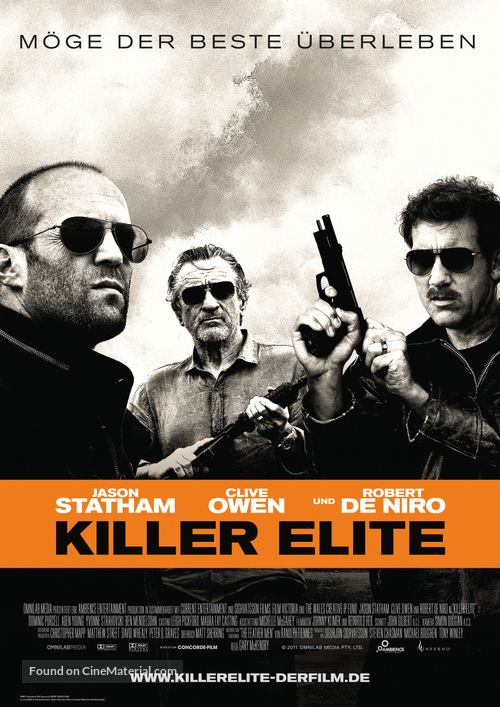 Killer Elite - German Movie Poster