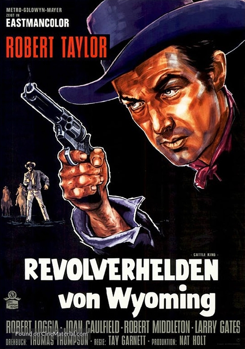 Cattle King - German Movie Poster