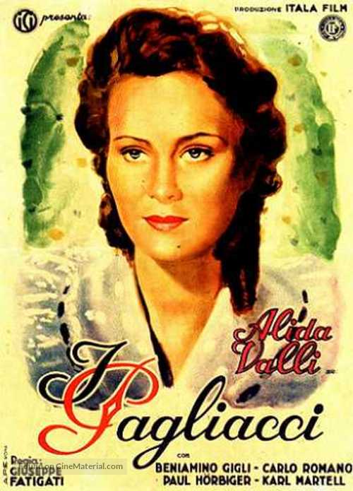 I pagliacci - Italian Movie Poster