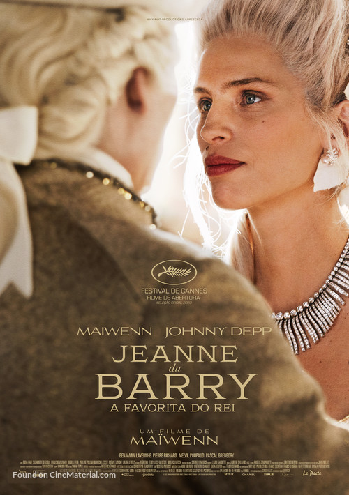 Jeanne du Barry - Portuguese Movie Poster