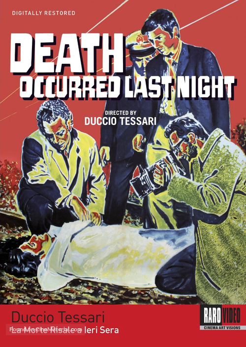 La morte risale a ieri sera - DVD movie cover