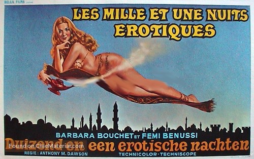 Finalmente... le mille e una notte - Belgian Movie Poster