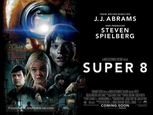 Super 8 - British Movie Poster