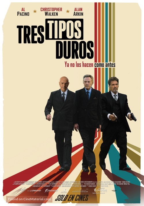Stand Up Guys - Argentinian Movie Poster