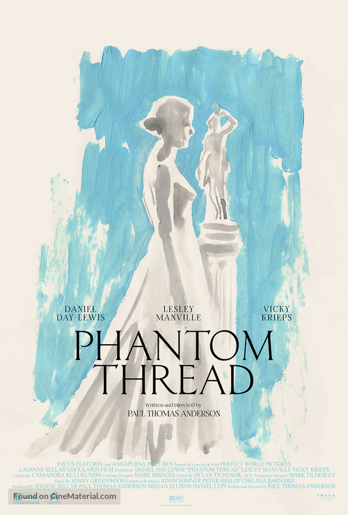 Phantom Thread - British poster