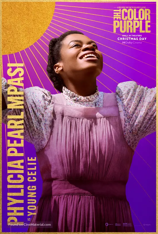 The Color Purple 2023 Movie Poster The color purple 2023 movie poster