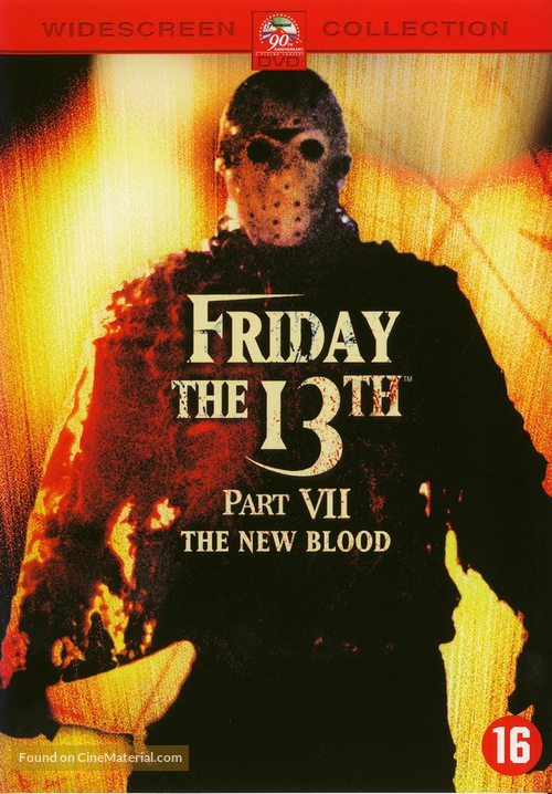 Friday the 13th Part VII: The New Blood - Dutch DVD movie cover