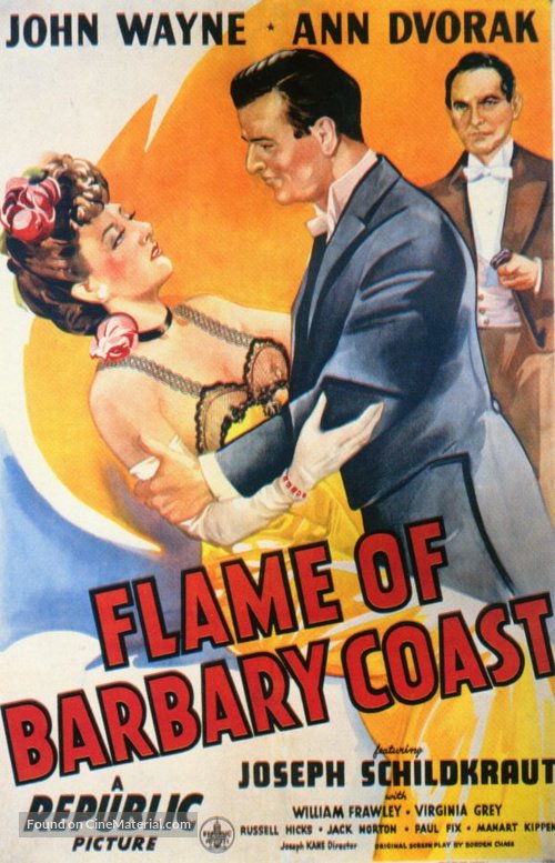 Flame of Barbary Coast - Movie Poster