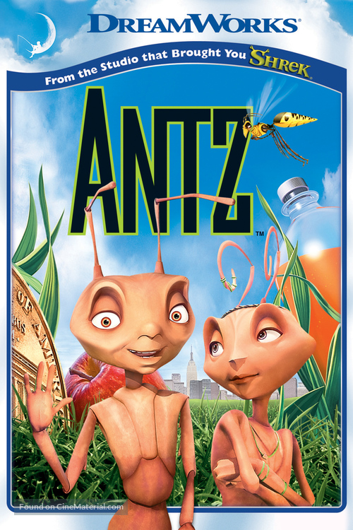 Antz - DVD movie cover