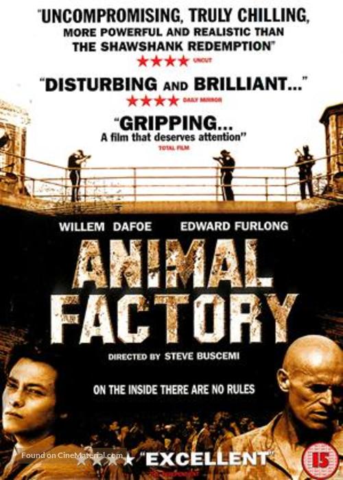 Animal Factory - British DVD movie cover