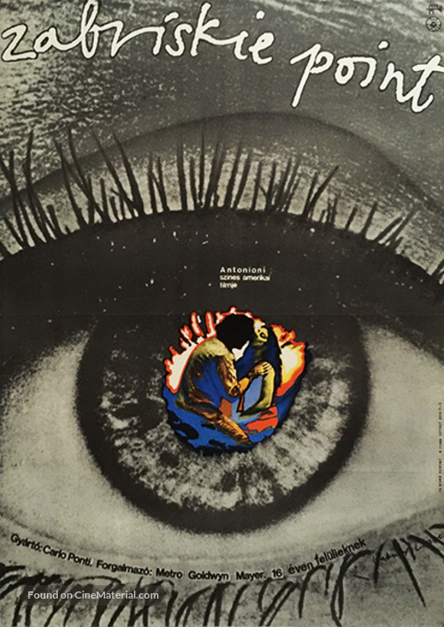 Zabriskie Point - Hungarian Movie Poster
