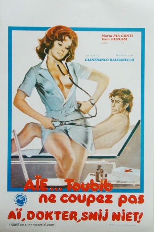 Che dottoressa ragazzi - Belgian Movie Poster