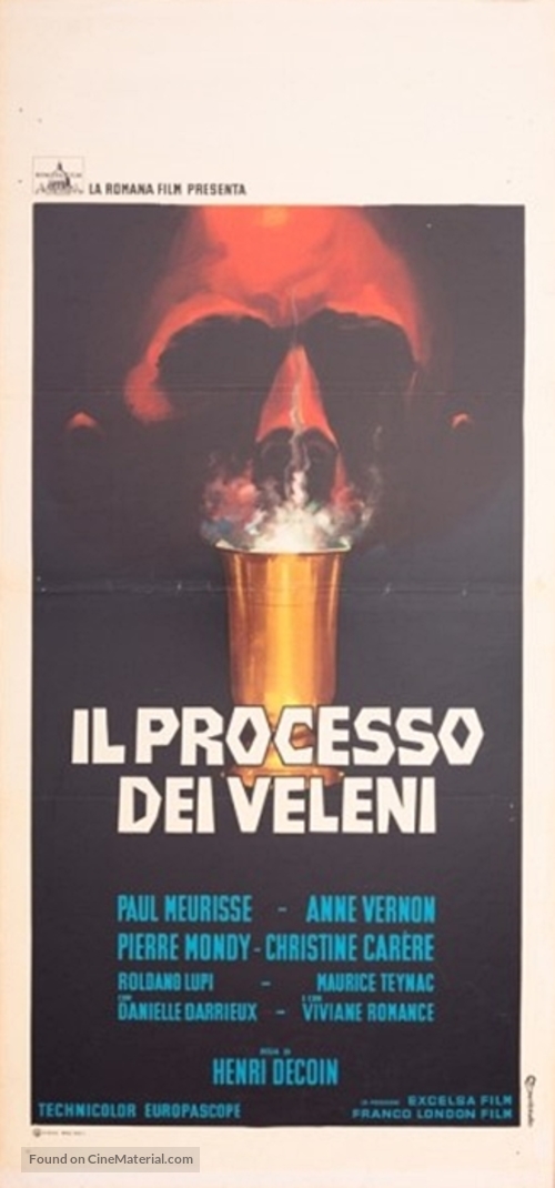 L&#039;affaire des poisons - Italian Movie Poster