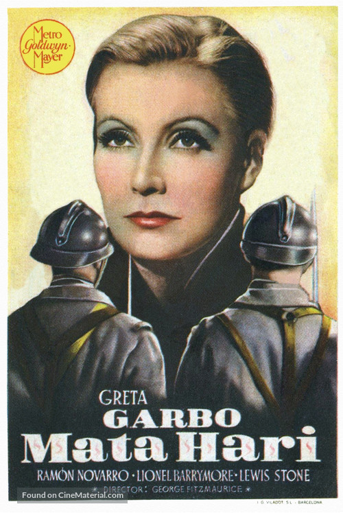 Mata Hari - Spanish Movie Poster
