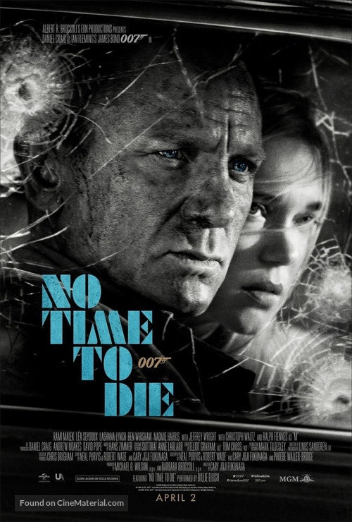 No Time to Die - British Movie Poster