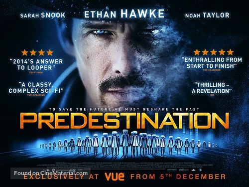 Predestination - British Movie Poster