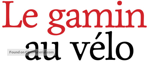 Le gamin au v&eacute;lo - French Logo