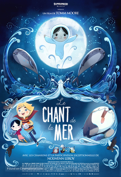 Song of the Sea - French Movie Poster