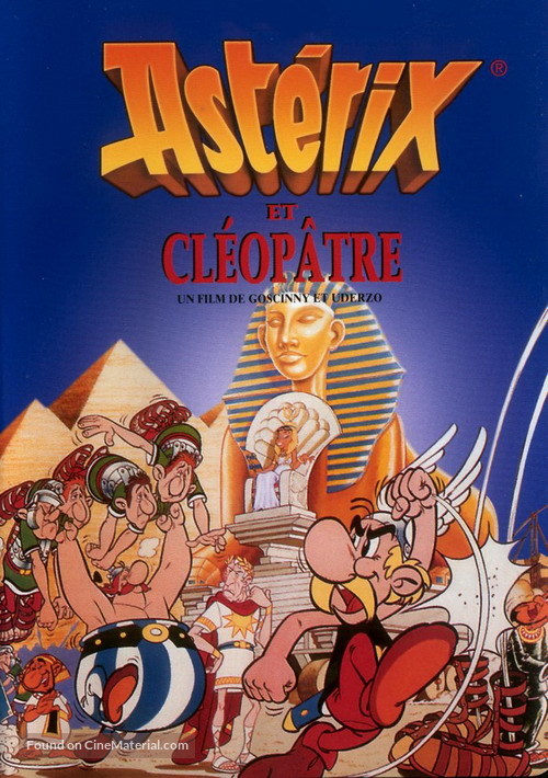 Ast&eacute;rix et Cl&eacute;op&acirc;tre - Canadian DVD movie cover