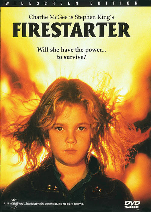 Firestarter - DVD movie cover