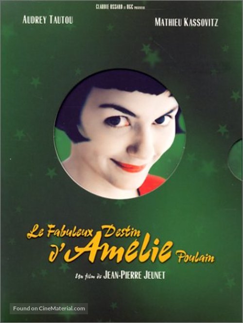 Le fabuleux destin d'Amélie Poulain (2001) French movie cover