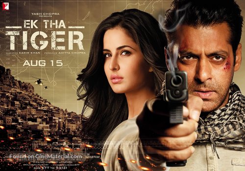 Ek Tha Tiger - Indian Movie Poster