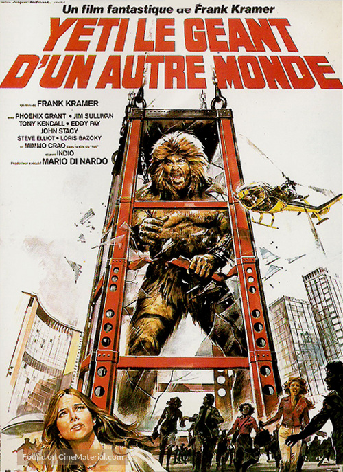 Yeti - il gigante del 20. secolo - French Movie Poster