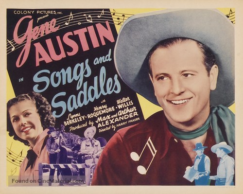 Songs and Saddles - Movie Poster