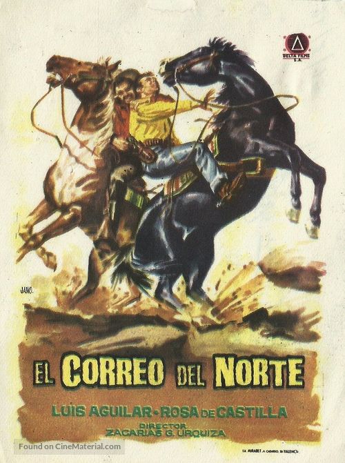 El correo del norte - Spanish Movie Poster