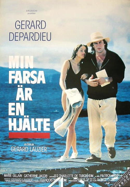 Mon p&egrave;re, ce h&eacute;ros. - Swedish Movie Poster