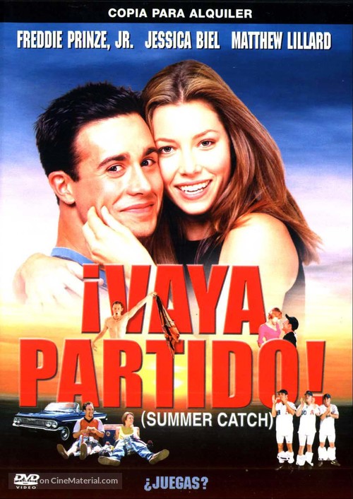 Summer Catch - Spanish DVD movie cover