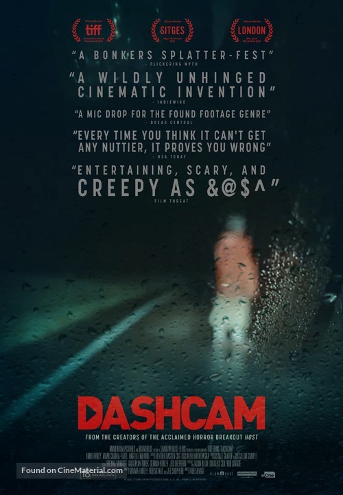 Dashcam - British Movie Poster