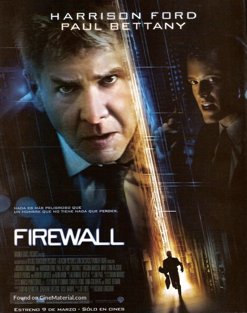 Firewall - Argentinian poster