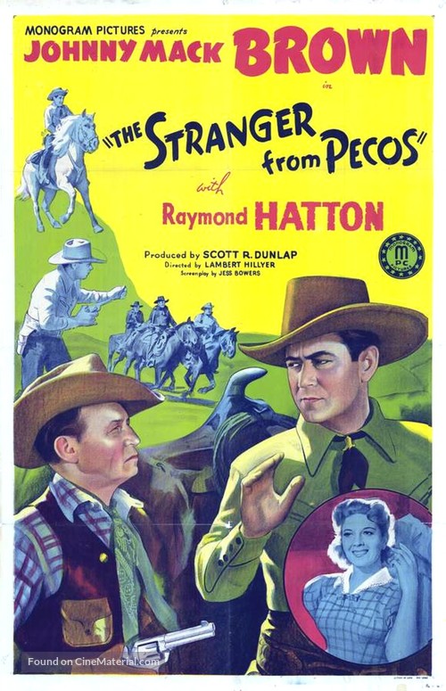 The Stranger from Pecos - Movie Poster