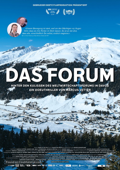 Das Forum - Rettet Davos die Welt? - German Movie Poster