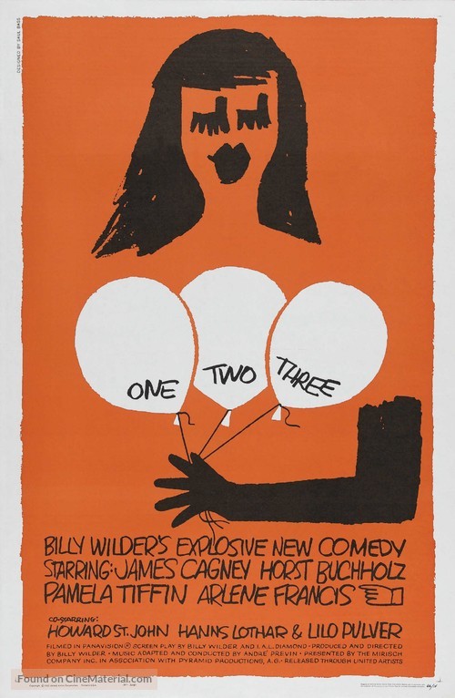 One, Two, Three - Movie Poster