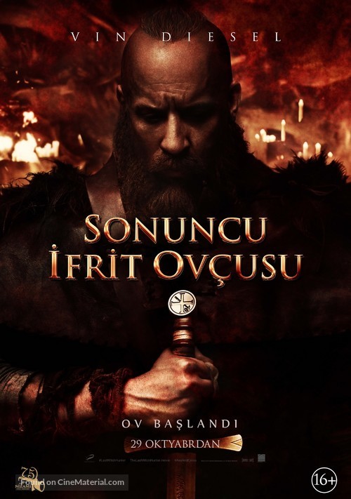 The Last Witch Hunter - Turkish Movie Poster