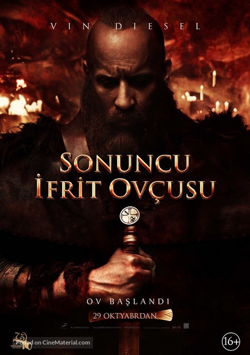 The Last Witch Hunter - Turkish Movie Poster