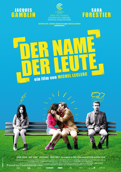 Le nom des gens - German Movie Poster