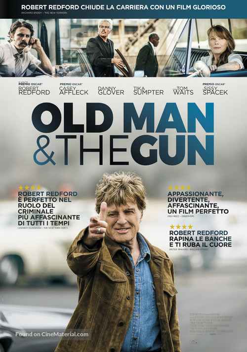 Old Man and the Gun - Italian Movie Poster