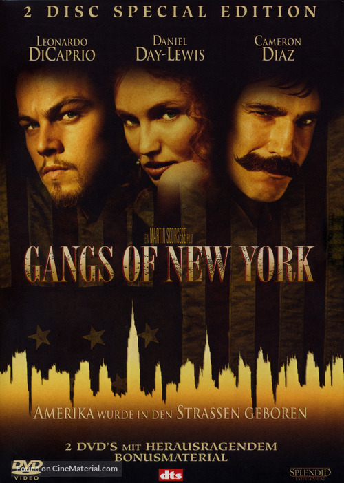Gangs Of New York - German DVD movie cover