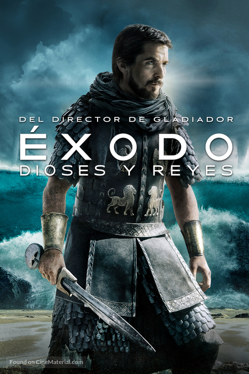 Exodus: Gods and Kings - Argentinian DVD movie cover